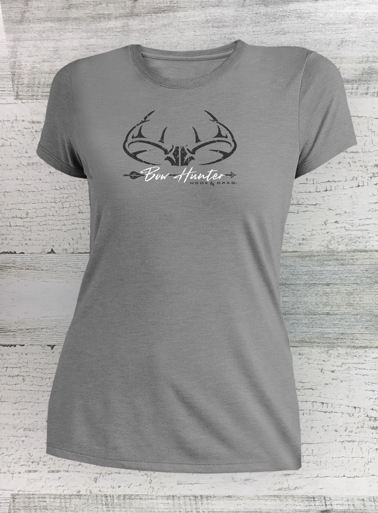 Ladies HD Bow Hunter I- Short Sleeve -Women’s Perfect Tri ® Tee